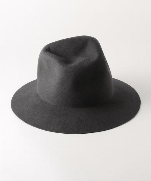 KIJIMA TAKAYUKI（キジマ　タカユキ）の「KIJIMA TAKAYUKI（キジマタカユキ） WAX HAT（ハット・メンズ・ブラック/グレー/ダークグリーン・2）」の6枚目の写真