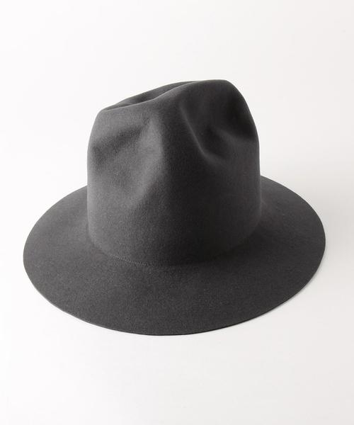 KIJIMA TAKAYUKI（キジマ　タカユキ）の「KIJIMA TAKAYUKI（キジマタカユキ） WAX HAT（ハット・メンズ・ブラック/グレー/ダークグリーン・2）」の7枚目の写真