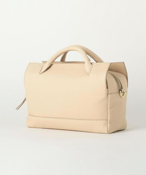 Jewel Changes（ジュエルチェンジズ）の「MAISON VINCENT ボストンバッグ / メゾン ヴァンサン / 2WAY（ショルダーバッグ・レディース・ホワイト/ベージュ・FREE）」の3枚目の写真