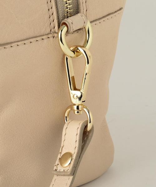 Jewel Changes（ジュエルチェンジズ）の「MAISON VINCENT ボストンバッグ / メゾン ヴァンサン / 2WAY（ショルダーバッグ・レディース・ホワイト/ベージュ・FREE）」の7枚目の写真
