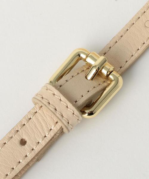 Jewel Changes（ジュエルチェンジズ）の「MAISON VINCENT ボストンバッグ / メゾン ヴァンサン / 2WAY（ショルダーバッグ・レディース・ホワイト/ベージュ・FREE）」の9枚目の写真