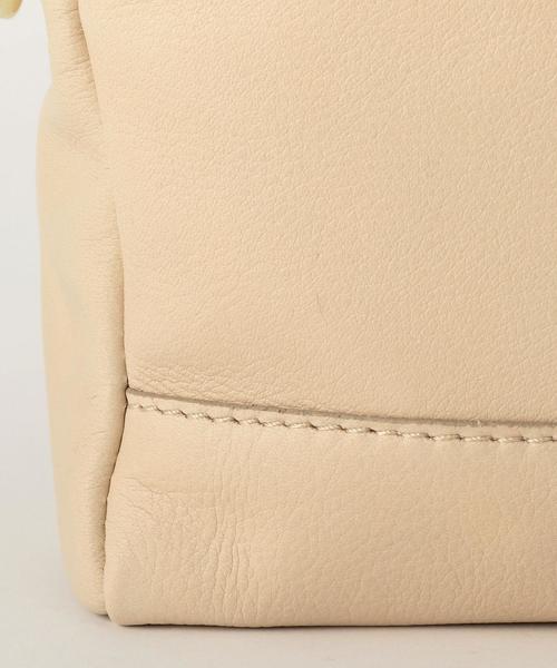 Jewel Changes（ジュエルチェンジズ）の「MAISON VINCENT ボストンバッグ / メゾン ヴァンサン / 2WAY（ショルダーバッグ・レディース・ホワイト/ベージュ・FREE）」の10枚目の写真