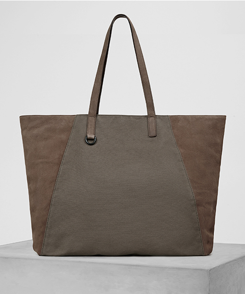 AllSaints ロゴ トートバッグ | ブラック | FARFETCH JP
