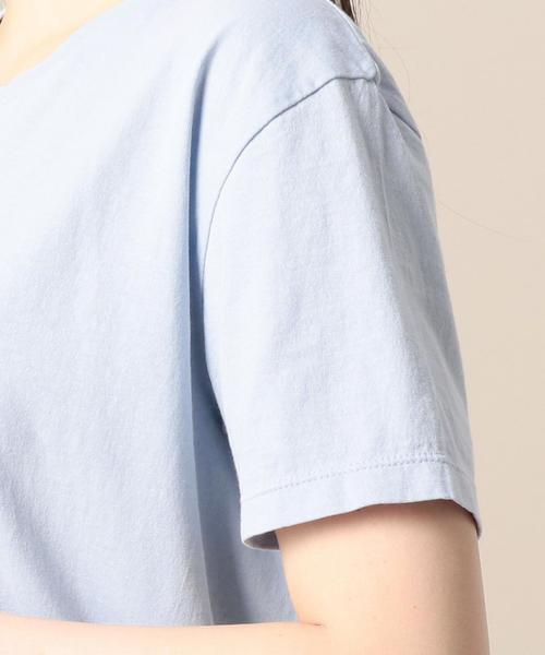 BEAUTY&YOUTH UNITED ARROWS（ビューティーアンドユースユナイテッドアローズ）の「BY TRADITIONAL バイオクルーネックTシャツ ◆（Tシャツ/カットソー・レディース・ネイビー/ホワイト/オリーブ/ライトブルー/ピンク/ベージュ/ブラック・FREE）」の16枚目の写真