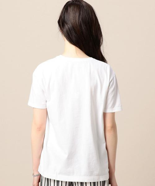 BEAUTY&YOUTH UNITED ARROWS（ビューティーアンドユースユナイテッドアローズ）の「BY TRADITIONAL バイオクルーネックTシャツ ◆（Tシャツ/カットソー・レディース・ネイビー/ホワイト/オリーブ/ライトブルー/ピンク/ベージュ/ブラック・FREE）」の19枚目の写真