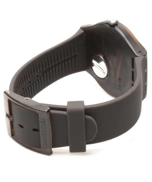 SWATCH（スウォッチ）の「New Gent（アナログ腕時計・メンズ・パープル/ネイビー/ブラウン/レッド/ブラック/ホワイト・FREE）」の19枚目の写真