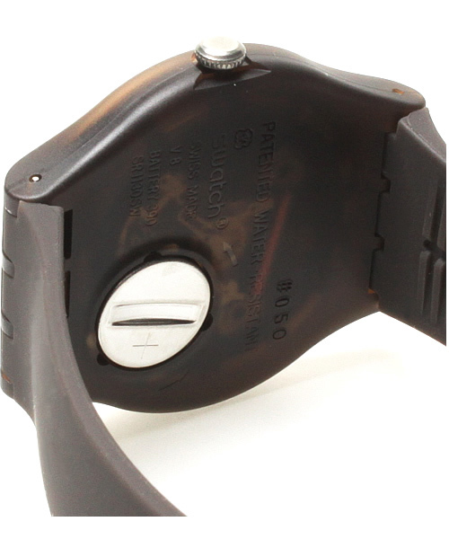 SWATCH（スウォッチ）の「New Gent（アナログ腕時計・メンズ・パープル/ネイビー/ブラウン/レッド/ブラック/ホワイト・FREE）」の20枚目の写真