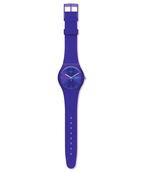 SWATCH（スウォッチ）の「New Gent（アナログ腕時計・メンズ・パープル/ネイビー/ブラウン/レッド/ブラック/ホワイト・FREE）」の12枚目の写真