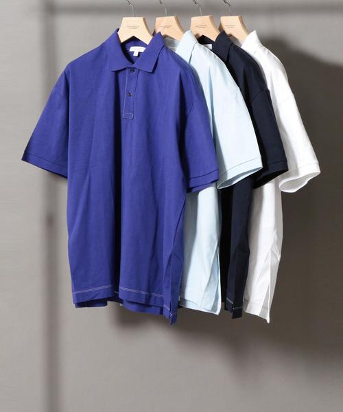 beauty&youth UNITEDARROWS アローズリラックスワイドポロ BEAUTY&YOUTH UNITED ARROWS｜ナッピング ニット ポロ