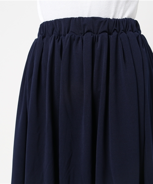 Honeys（ハニーズ）の「ロングスカート（スカート・レディース・グリーン/イエロー/オレンジ/ネイビー/ベージュ・M/S/L）」の6枚目の写真