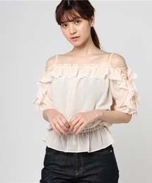 JILL by JILL STUART | LACE DOWN PUFF(シャツ/ブラウス)
