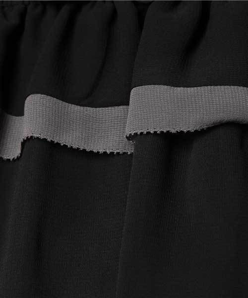 JILL by JILL STUART（ジルバイジルスチュアート）の「LACE DOWN PUFF（シャツ/ブラウス・レディース・ブラック/ホワイト・FREE）」の9枚目の写真