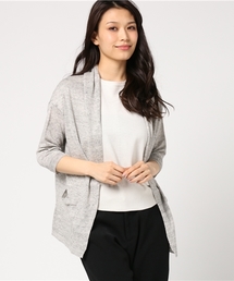 un dix cors | フレンチリネンミドルカーディガン(カーディガン/ボレロ)