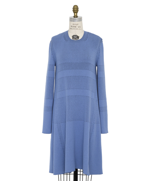 Drawer（ドゥロワー）の「Drawer リブフレアーワンピース（ワンピース