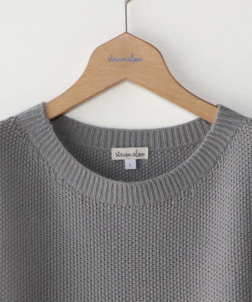 Steven Alan（スティーブンアラン）の「＜Steven Alan＞ KNK KNIT VEST/ﾆｯﾄﾍﾞｽﾄ（ベスト・メンズ・ライトグレー/ダークブラウン・MEDIUM/X-LARGE/SMALL/LARGE）」の3枚目の写真