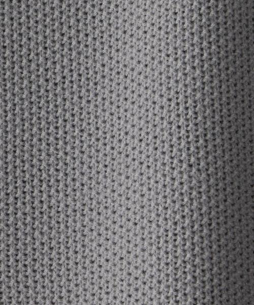 Steven Alan（スティーブンアラン）の「＜Steven Alan＞ KNK KNIT VEST/ﾆｯﾄﾍﾞｽﾄ（ベスト・メンズ・ライトグレー/ダークブラウン・MEDIUM/X-LARGE/SMALL/LARGE）」の6枚目の写真