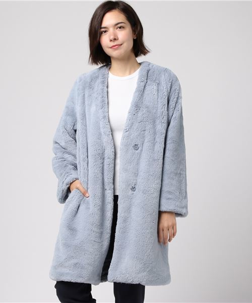 Honeys（ハニーズ）の「ファーロングコート（その他アウター）」 - WEAR