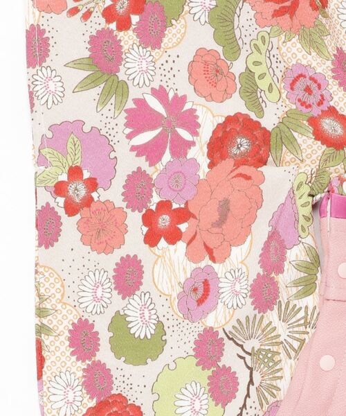 【セール】和柄ちりめん 袴ロンパース [お誕生日 お食い初め お宮参り］【ZOZO限定カラー】（着物）｜SweetMommy（スウィートマミー）