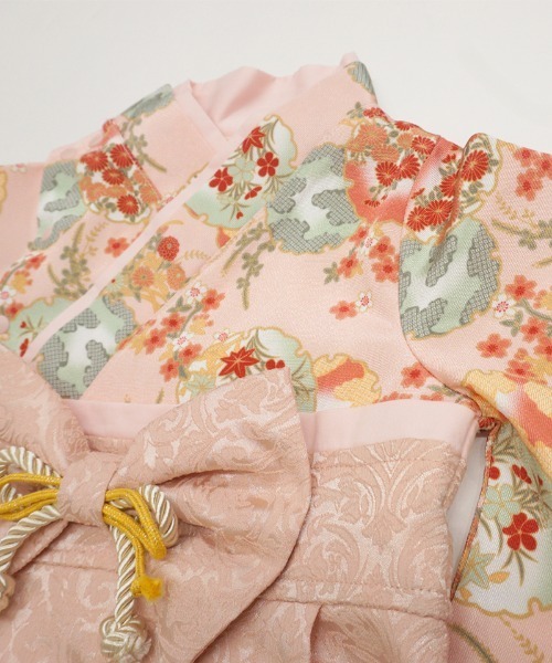 【セール】和柄ちりめん 袴ロンパース [お誕生日 お食い初め お宮参り］【ZOZO限定カラー】（着物）｜SweetMommy（スウィートマミー）