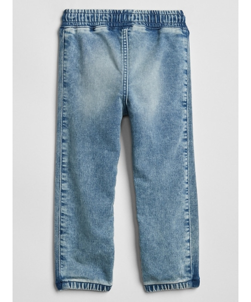 GAP（ギャップ）の「Gap デニムジョガーパンツ（Fantastiflex）（デニムパンツ・キッズ・ライトインディゴブルー・110cm/100cm/95cm/90cm/80ｃｍ/105cm）」の3枚目の写真