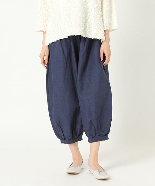 studio CLIP（スタディオクリップ）の「【WEB限定販売】コットンリネンバルーンパンツ（その他パンツ・レディース・ブラック/ライトブルー/ネイビー・MEDIUM/LARGE）」の3枚目の写真