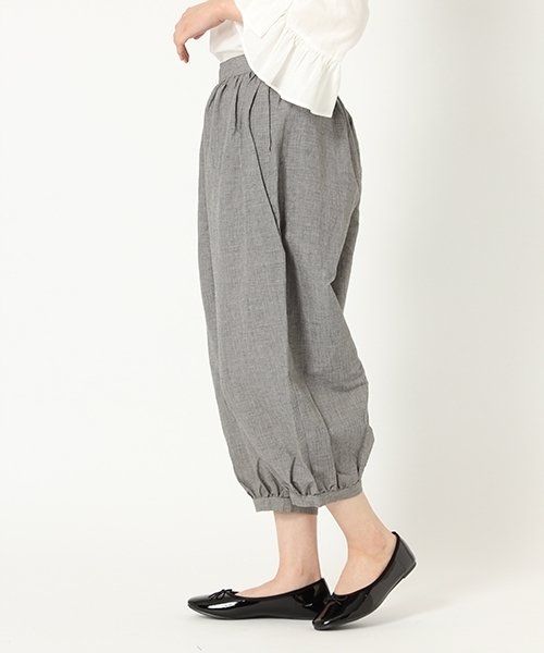 studio CLIP（スタディオクリップ）の「【WEB限定販売】コットンリネンバルーンパンツ（その他パンツ・レディース・ブラック/ライトブルー/ネイビー・MEDIUM/LARGE）」の12枚目の写真