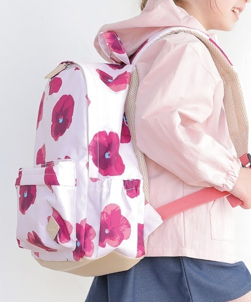 HAKKA KIDS（ハッカキッズ）の「スミレプリントリュック（バックパック/リュック・キッズ・パープル/ピンク・SMALL/MEDIUM）」の11枚目の写真