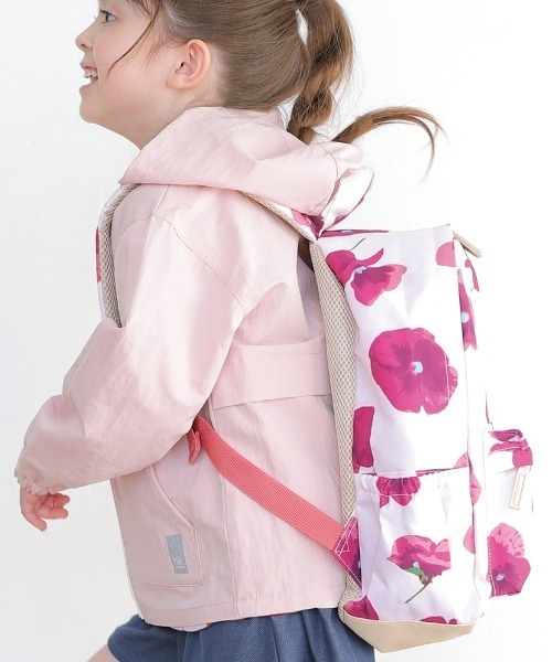HAKKA KIDS（ハッカキッズ）の「スミレプリントリュック（バックパック/リュック・キッズ・パープル/ピンク・SMALL/MEDIUM）」の12枚目の写真