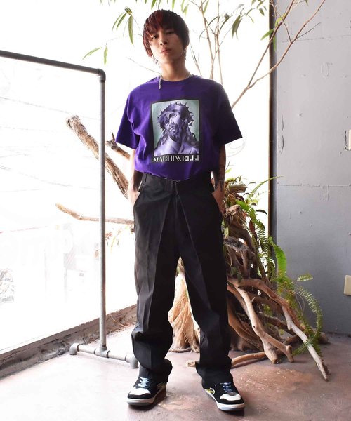 LABRAT（ラブラット）の「LABRAT×Dickies loose weight pants（チノパンツ・メンズ・ブラック/グレー/カーキ/マルーン・SMALL/MEDIUM/LARGE/X-LARGE）」の2枚目の写真