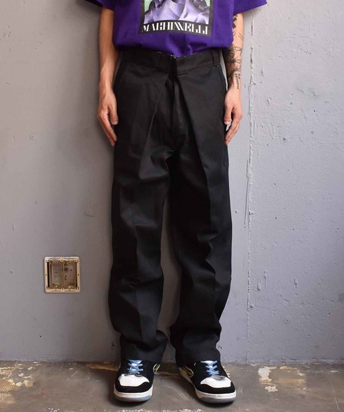 LABRAT（ラブラット）の「LABRAT×Dickies loose weight pants（チノパンツ・メンズ・ブラック/グレー/カーキ/マルーン・SMALL/MEDIUM/LARGE/X-LARGE）」の5枚目の写真