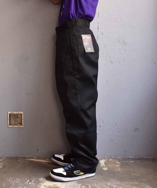 LABRAT（ラブラット）の「LABRAT×Dickies loose weight pants（チノパンツ・メンズ・ブラック/グレー/カーキ/マルーン・SMALL/MEDIUM/LARGE/X-LARGE）」の6枚目の写真
