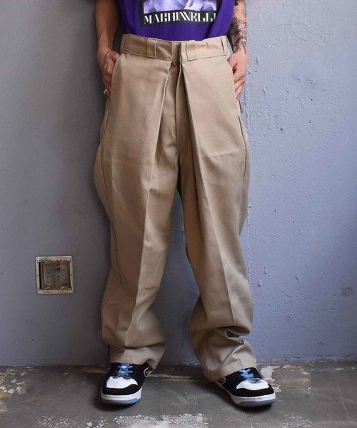 LABRAT（ラブラット）の「LABRAT×Dickies loose weight pants（チノパンツ・メンズ・ブラック/グレー/カーキ/マルーン・SMALL/MEDIUM/LARGE/X-LARGE）」の11枚目の写真