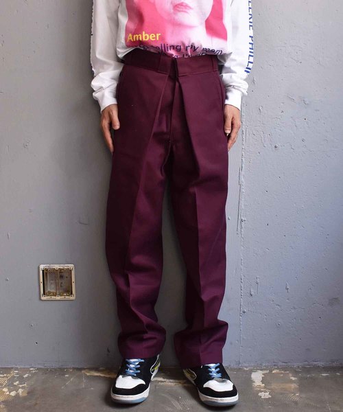 LABRAT（ラブラット）の「LABRAT×Dickies loose weight pants（チノパンツ・メンズ・ブラック/グレー/カーキ/マルーン・SMALL/MEDIUM/LARGE/X-LARGE）」の14枚目の写真