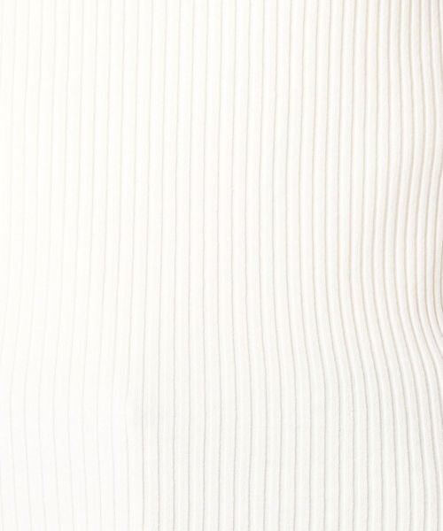 SHIPS（シップス）の「ギャラクシーリブトップス（Tシャツ/カットソー・レディース・ホワイト/ブラック/オレンジ/オリーブ・ONE SIZE）」の12枚目の写真