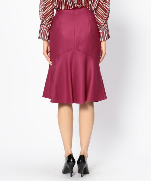 NARACAMICIE(ナラカミーチェ)の「ジョーゼットマーメイドスカート(スカート・レディース・ブラック/ピンク・SMALL/MEDIUM/LARGE)」の5枚目の写真