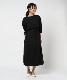 KOBE LETTUCE | Dカンベルト付き2Way薄手カットソーサイドスリット入りワンピース＊レディース[E1917]神戸レタス(ワンピース)