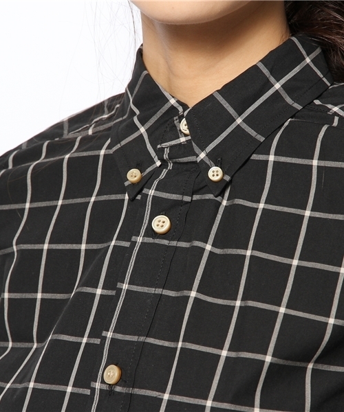 BEAMS BOY（ビームスボーイ）の「BEAMS BOY / タイプライター アンブレラ ワンピース（ワンピース・レディース・ブラック/ベージュ・ONE SIZE）」の7枚目の写真