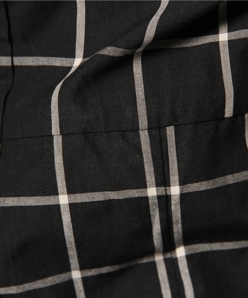 BEAMS BOY（ビームスボーイ）の「BEAMS BOY / タイプライター アンブレラ ワンピース（ワンピース・レディース・ブラック/ベージュ・ONE SIZE）」の10枚目の写真