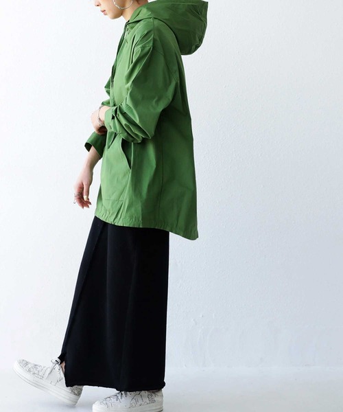 antiqua（アンティカ）の「フード付きプルオーバー（パーカー・レディース・ブラック/カーキ・M/L/XL）」の15枚目の写真