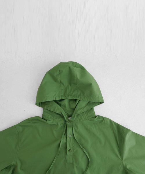 antiqua（アンティカ）の「フード付きプルオーバー（パーカー・レディース・ブラック/カーキ・M/L/XL）」の10枚目の写真