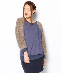 ROSE BUD | 【GISELe11月号掲載】LCTT-13241 LOOP YARN P/O(スウェット)