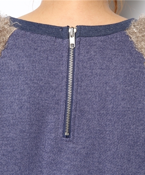 ROSE BUD(ローズバッド)の「【GISELe11月号掲載】LCTT-13241 LOOP YARN P/O(スウェット・レディース・ネイビー/ミックスグレー/チャコールグレー・ONE SIZE)」の7枚目の写真