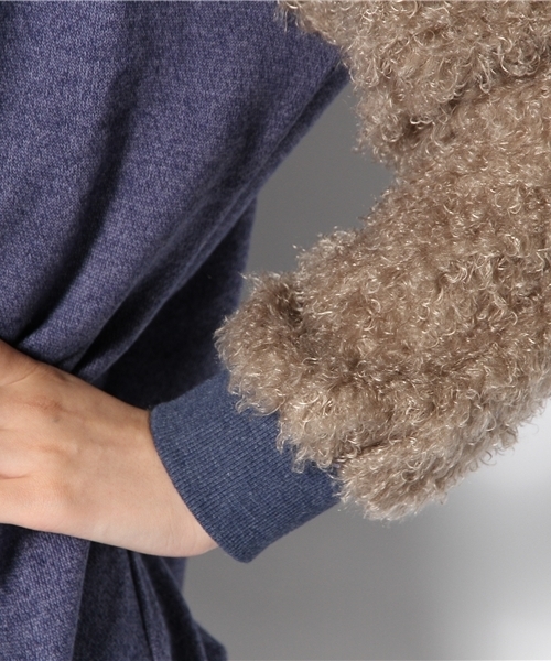 ROSE BUD(ローズバッド)の「【GISELe11月号掲載】LCTT-13241 LOOP YARN P/O(スウェット・レディース・ネイビー/ミックスグレー/チャコールグレー・ONE SIZE)」の10枚目の写真