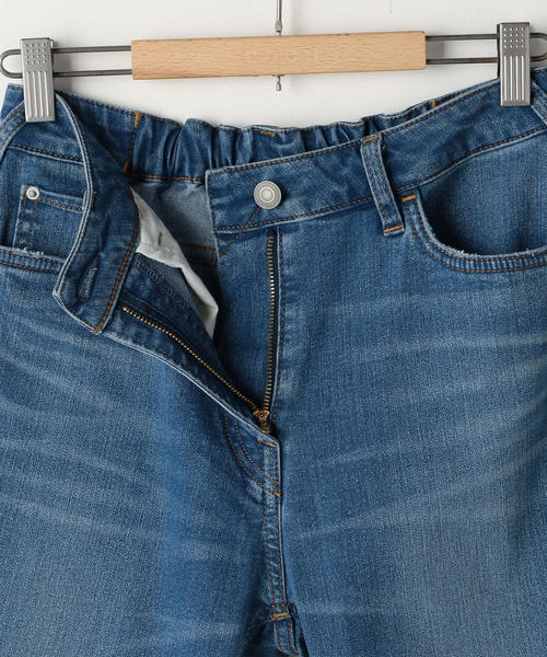 coen(コーエン)の「ストレッチデニムスリムクロップドパンツ(デニムパンツ・レディース・ライトブルー/ネイビー・LARGE/SMALL/MEDIUM)」の9枚目の写真