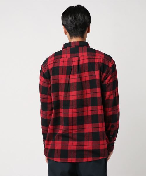 Confirm（コンファーム）の「Confirm / コンファーム チェックネルシャツ（シャツ/ブラウス・メンズ・ブラック/ベージュ/ネイビー/ブラウン/グレー/レッド・M/L）」の7枚目の写真