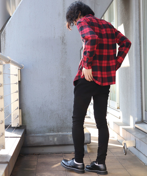 Confirm（コンファーム）の「Confirm / コンファーム チェックネルシャツ（シャツ/ブラウス・メンズ・ブラック/ベージュ/ネイビー/ブラウン/グレー/レッド・M/L）」の15枚目の写真