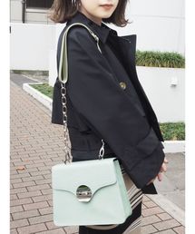 MURUA | スクエアメタルショルダーBAG(ショルダーバッグ)