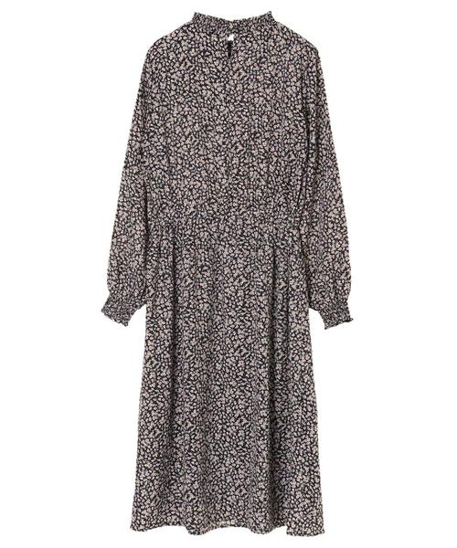 YECCA VECCA（イェッカヴェッカ）の「・小花プリントロングワンピース（ワンピース・レディース・マルチ/ラベンダー・FREE）」の10枚目の写真