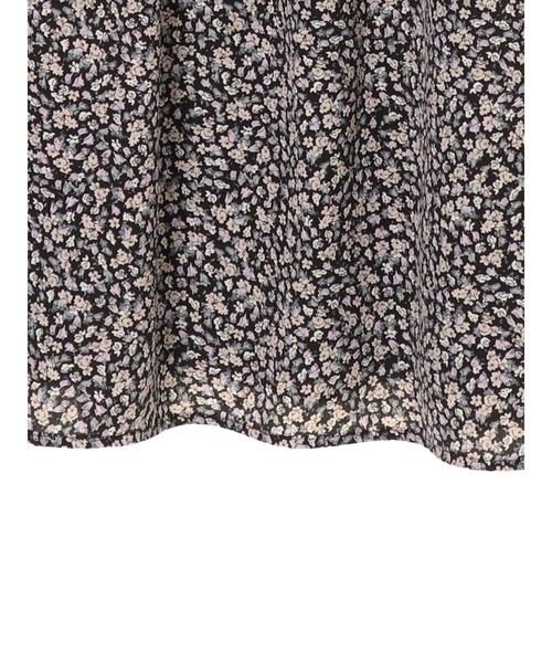 YECCA VECCA（イェッカヴェッカ）の「・小花プリントロングワンピース（ワンピース・レディース・マルチ/ラベンダー・FREE）」の7枚目の写真