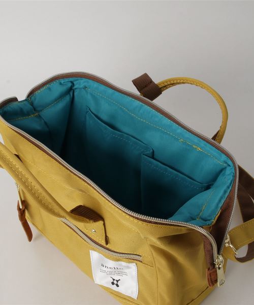 anello(アネロ)の「【anello / アネロ】ポリエステル口金2WAYミニショルダーバッグ(ショルダーバッグ・レディース・ライトグレー/ライトブルー/ブラック/ネイビー/グレー/カーキ/ブルー/カモフラージュ/マスタード/チャコールグレー×ブラック/ブルーグリーン/トリコロール/ダークオレンジ/ブラック×グリーン/グレー×ピンク/イエロー×グレー/ピンク/グレー系その他・FREE)」の21枚目の写真